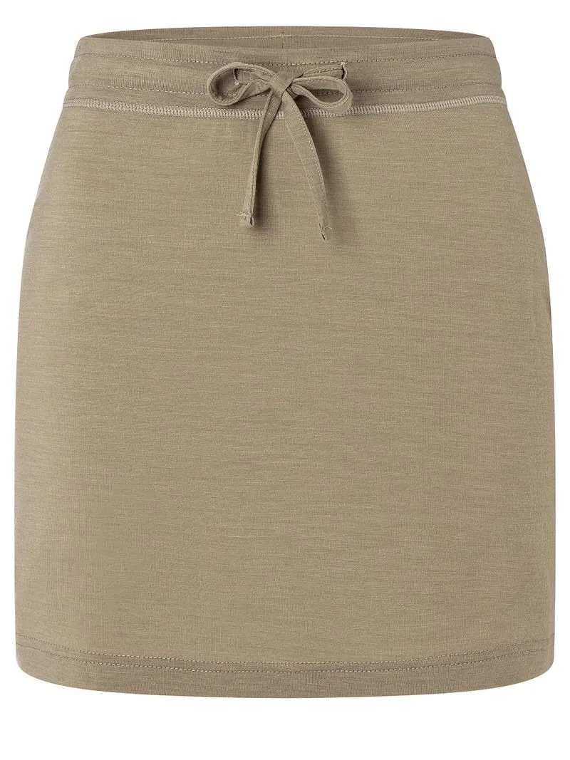 Green Super.Natural Everyday Skirt, skirt, waistband with drawstring.