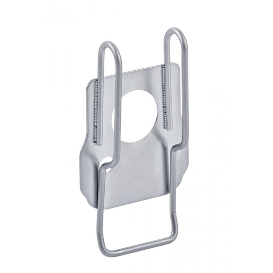 Metallener Drahtclip zur Befestigung von C-Pack-Batterien.