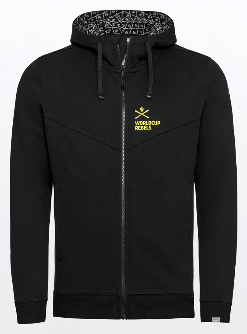Head Race Hoodie FZ Men Black