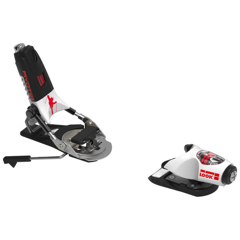 Fixation de ski Pivot 15 GW Fixation de ski blanche Look Pivot 15 GW, design Harlaut 2.0 avec base noire.