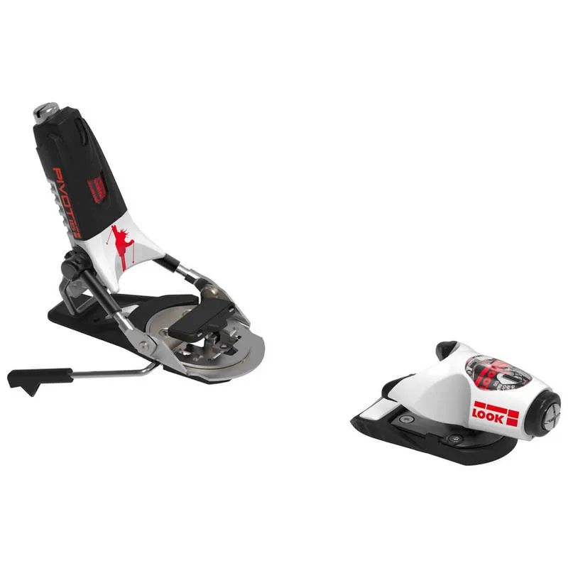 Attacco da sci Look Pivot 15 GW bianco, design Harlaut 2.0 con base nera.