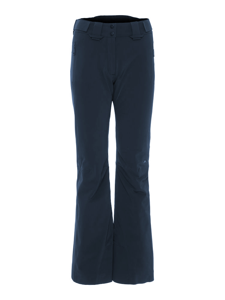 Marineblaue J.Lindeberg Watson Damen Skihose, Frontansicht.