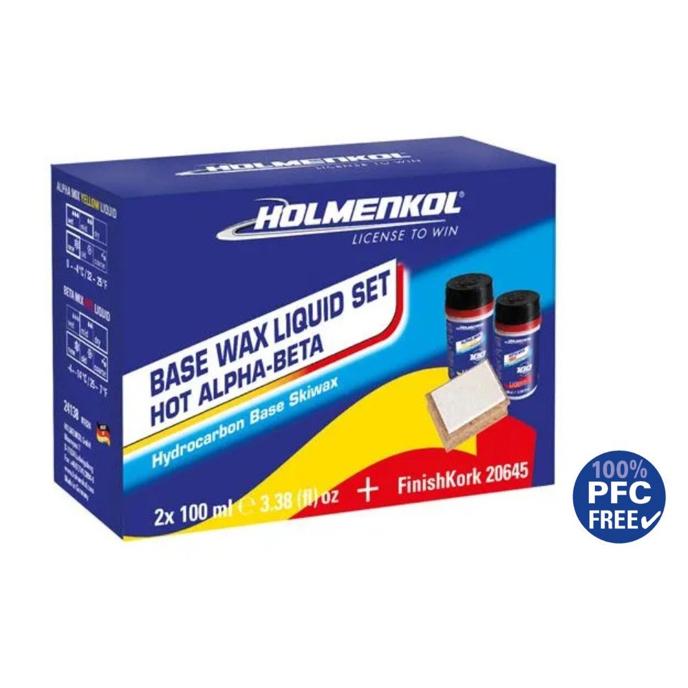 Holmenkol Base Wax Liquid Set Hot Alpha-Beta 2x100 ml