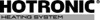 HOTRONIC Heizsystem Logo Das Logo von HOTRONIC Heating System, in fetter, schwarzer Schrift auf hellem Hintergrund.