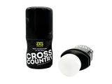 Schwarze Flasche Gigaglide Cross Country mit Applikator und geöffneter Flasche mit Applikator.