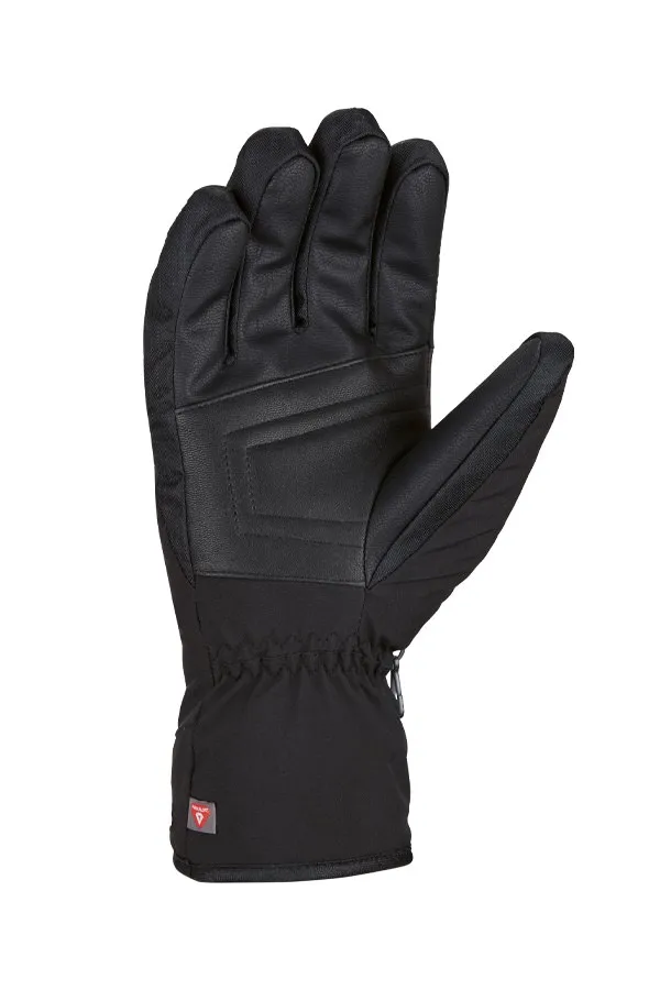 Black Snowlife Super GTX Primaloft glove, palm facing upwards.