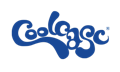 Dynamischer Schriftzug Blauer, geschwungener "Coolease" Schriftzug auf weißem Hintergrund, der ein Gefühl von Dynamik vermittelt.