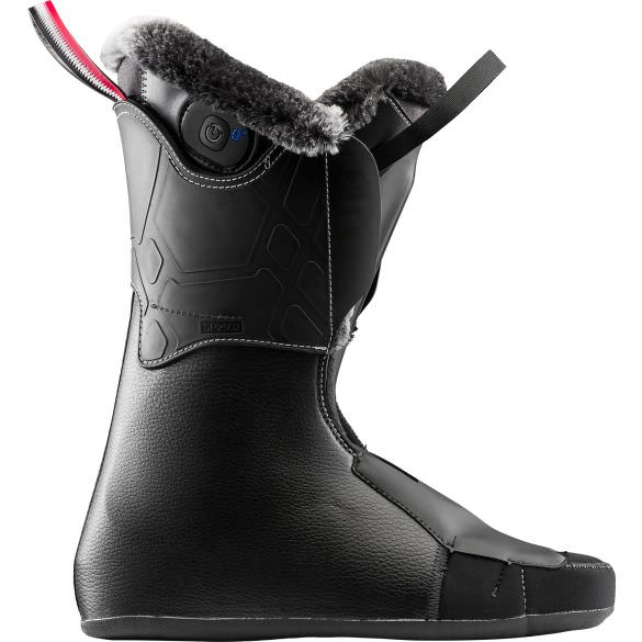 Rossignol Pure Pro Heat: Innenschuh mit Fellrand und Heizstufen-Regler.