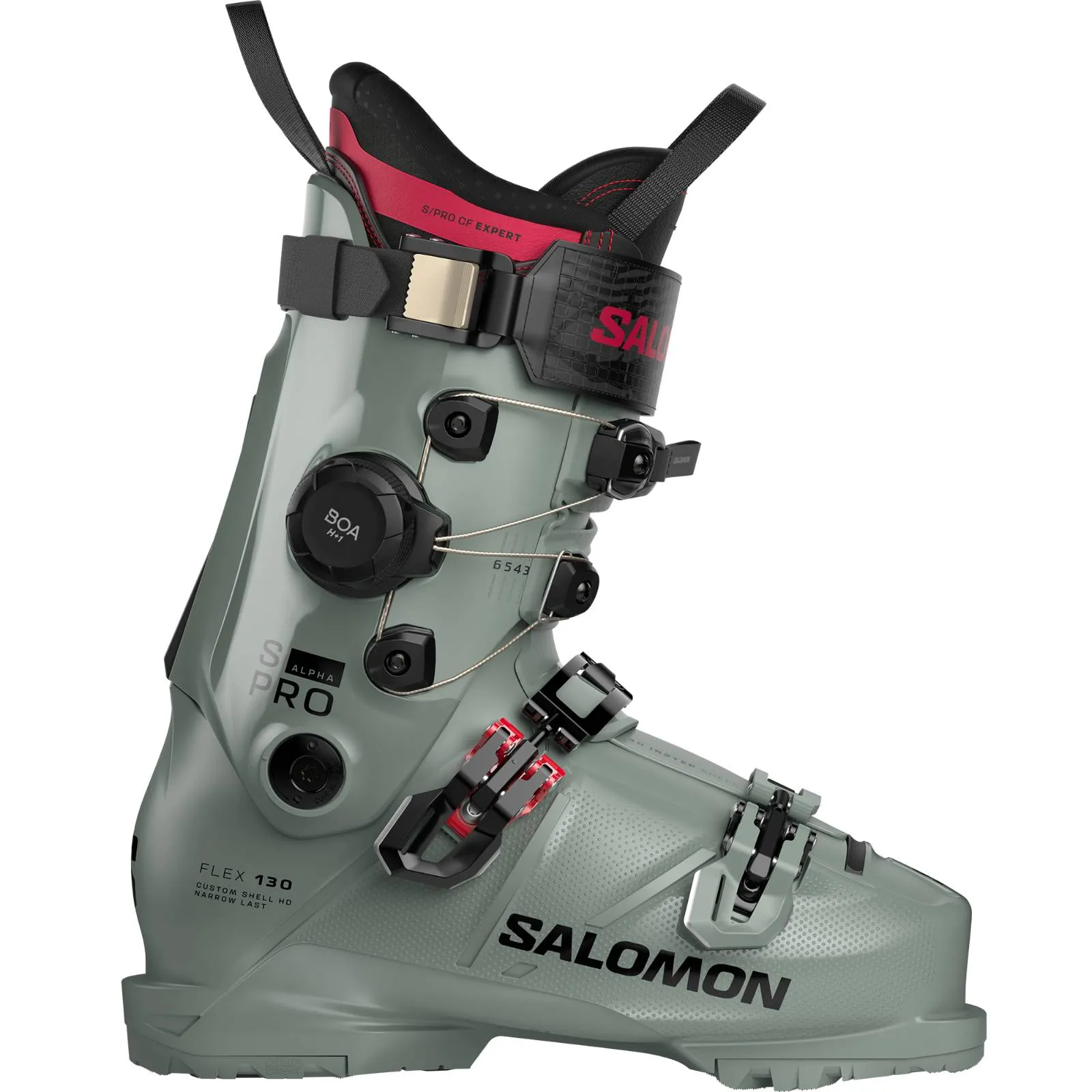 Salomon S/Pro Alpha C BOA 130 Skischuhe Wrought Iron