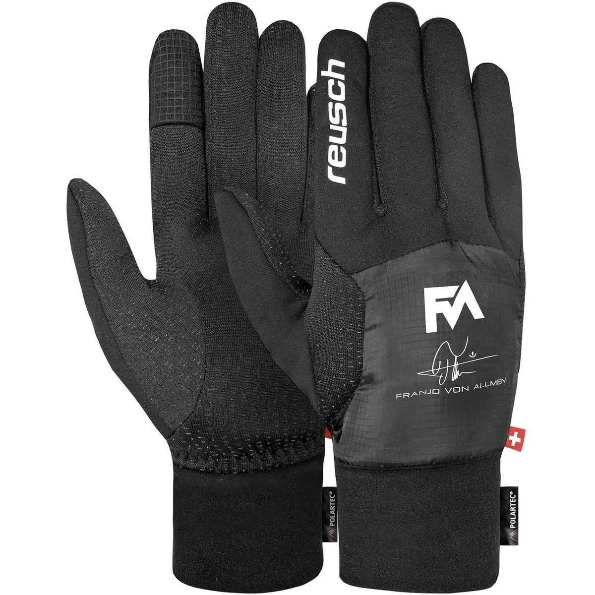 Reusch Franjo von Allmen Touch-Tec Handschuh Black/White