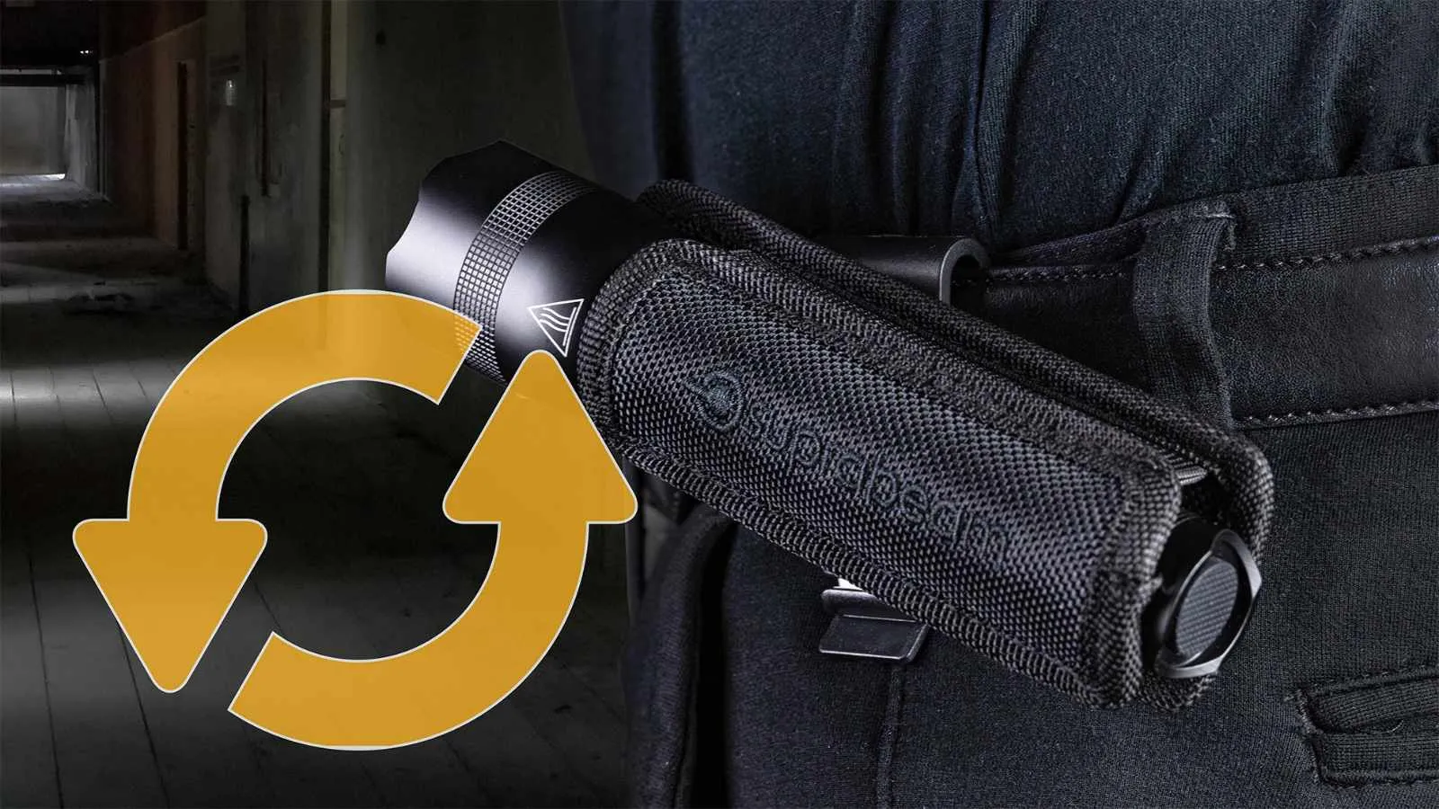 Suprabeam Q5xrs Defend Flashlight, 2000 lm, with Charging Station