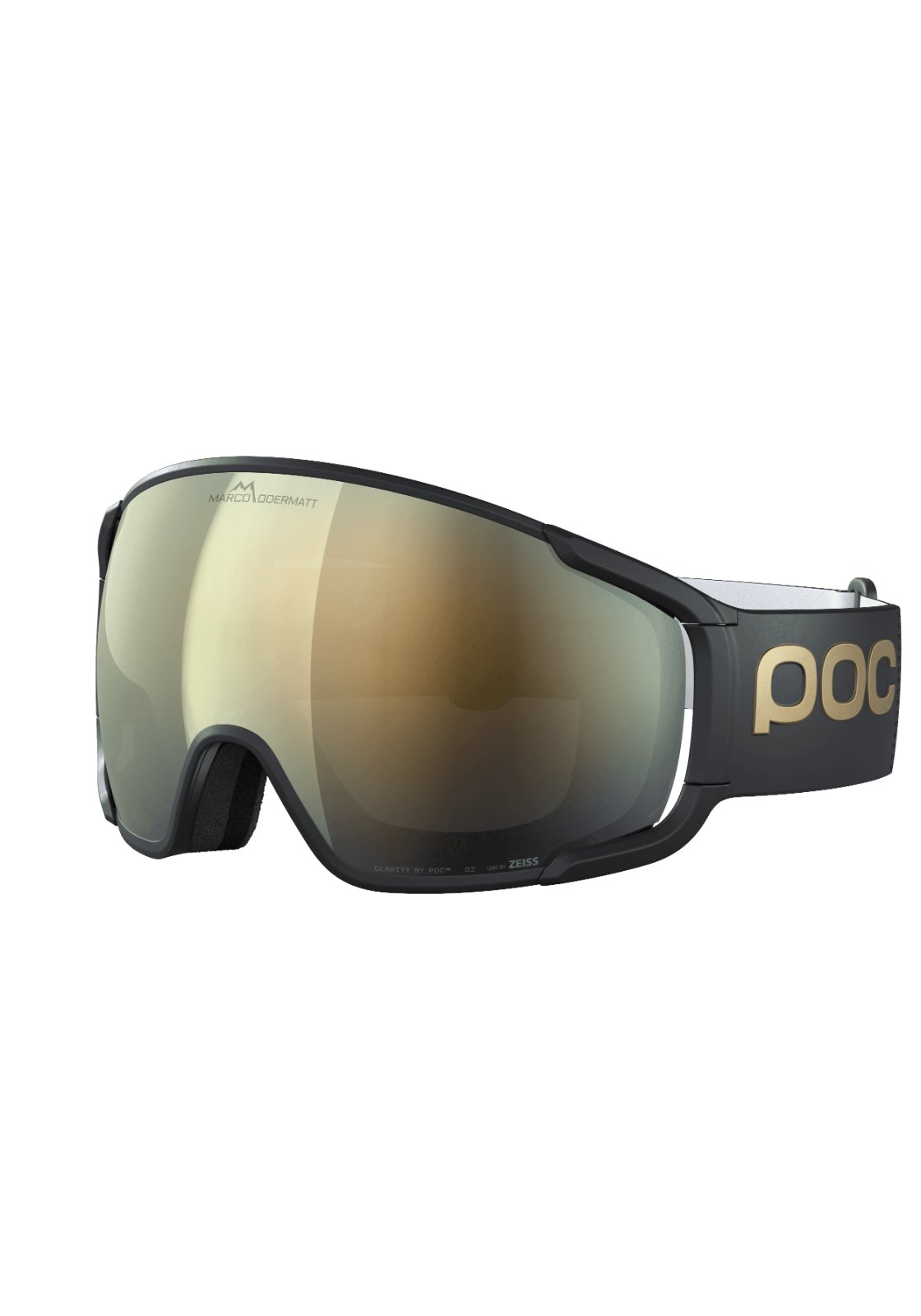 POC Zonula Race Marco Odermatt Edition Skibrille Uranium Black Podium Gold