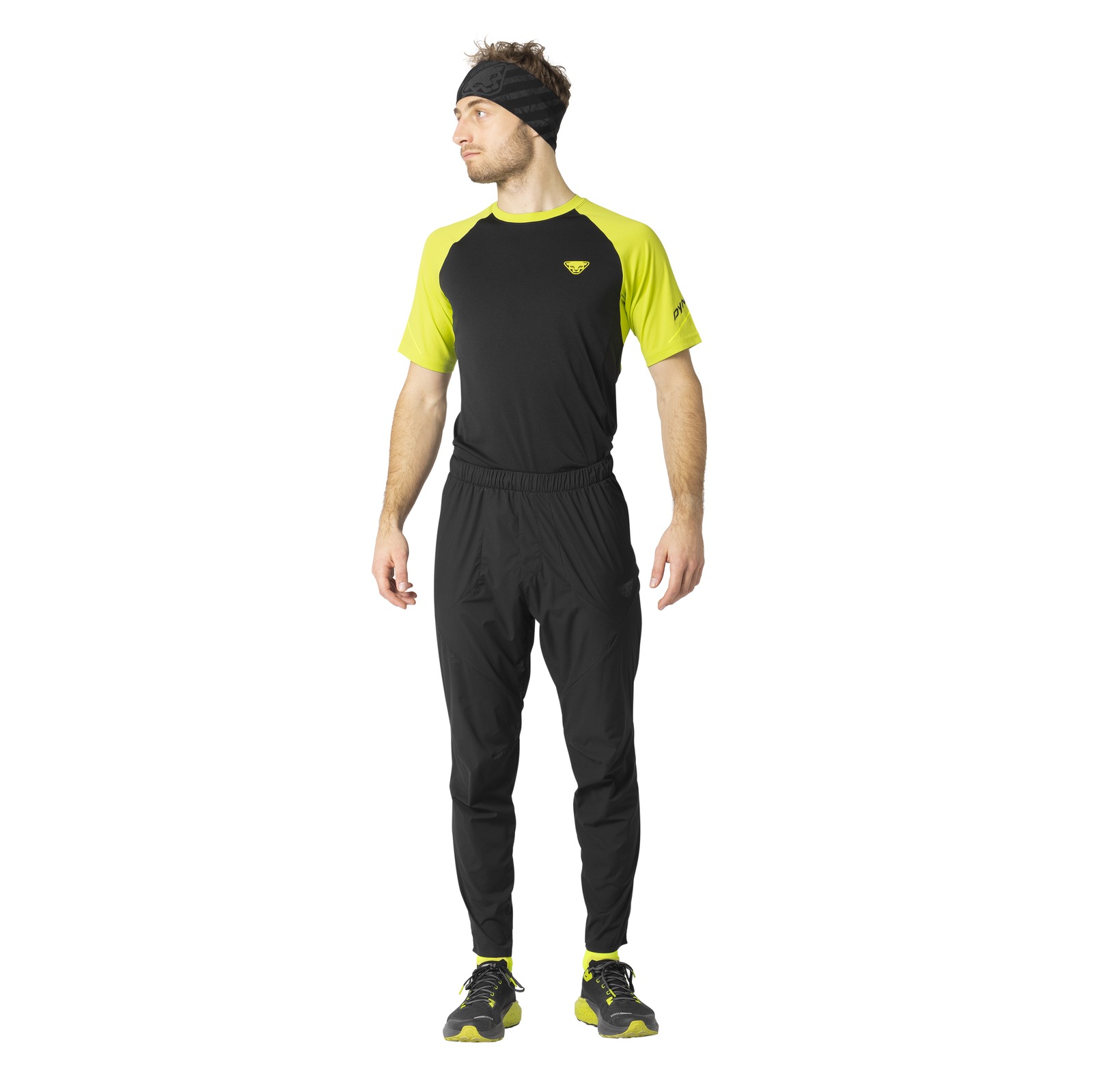Dynafit Trail Reflective Pants Herren Black Out seitentasche