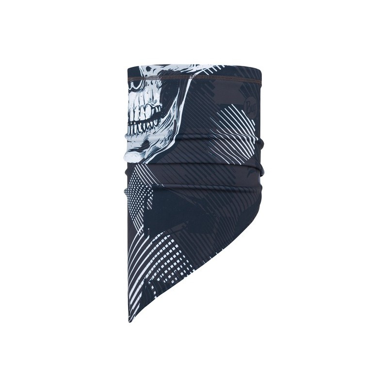 Tech Fleece Bandana mit Totenkopf-Muster, für Ski und Snowboard.