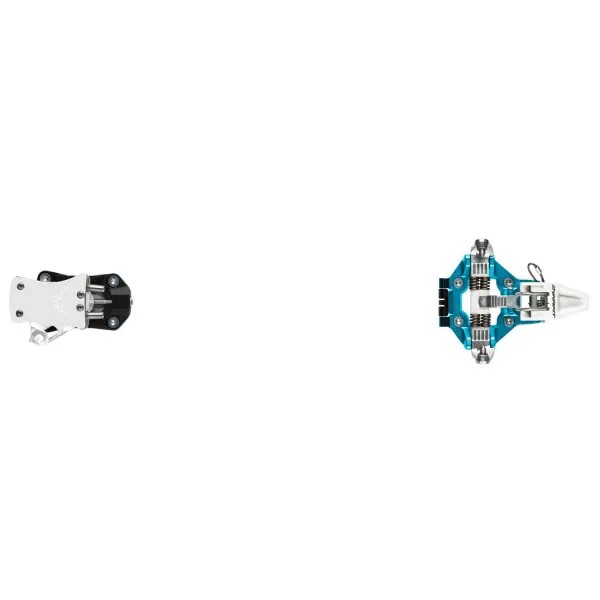 Dynafit TLT Speed Turn 2.0 ski touring binding, front and rear. Lightweight, robust construction.