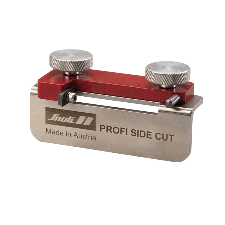 SNOLI World Cup Profi Sidecut Werkzeug mit zwei Einstellrädern und Gravur "Profi Sidecut".