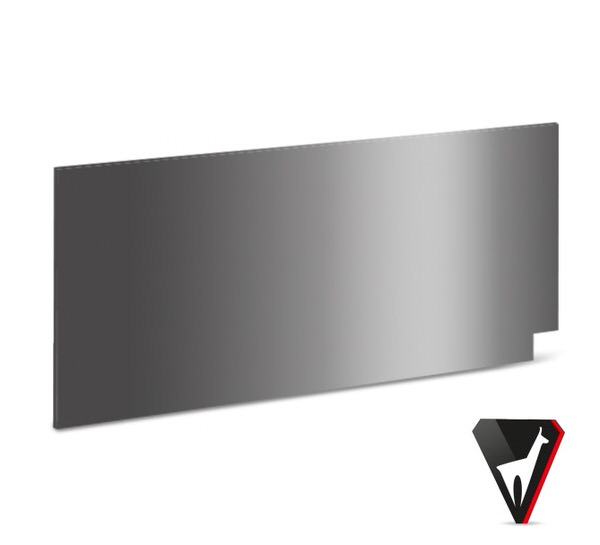 Metallklinge von Vola Racing, Werkzeug zum Abziehen von Füllmaterial, rechteckig und silberfarben.