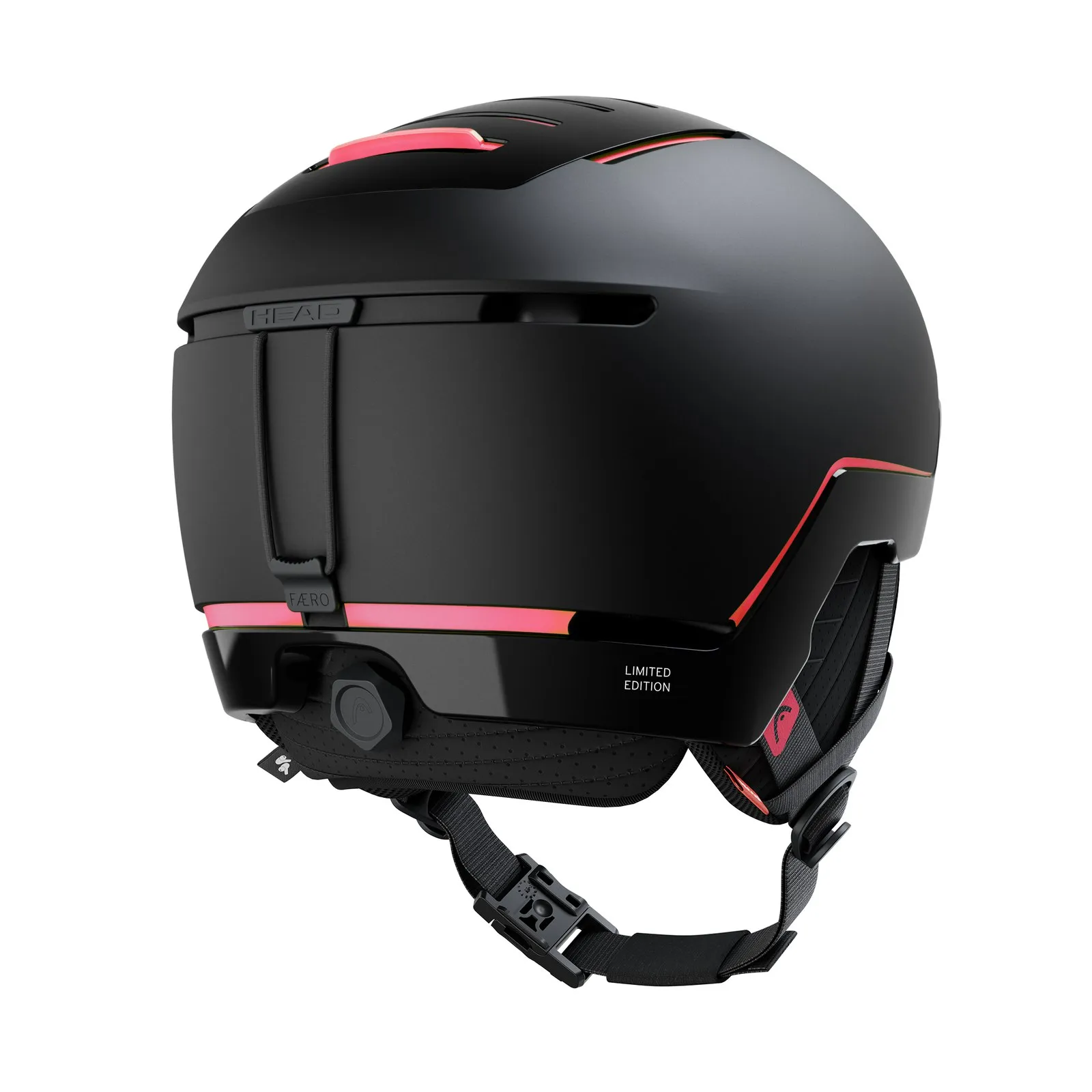 Head Faero EXP MIPS Limited Skihelm Black Neon Pink front
