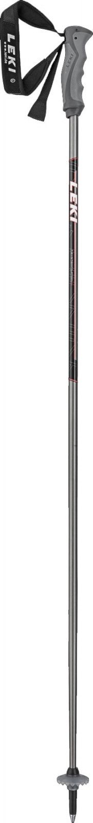 Leki Elite 14T Trekkingstock Grauer Leki Elite 14T Trekkingstock mit Schlaufe, Griff und Spitze.