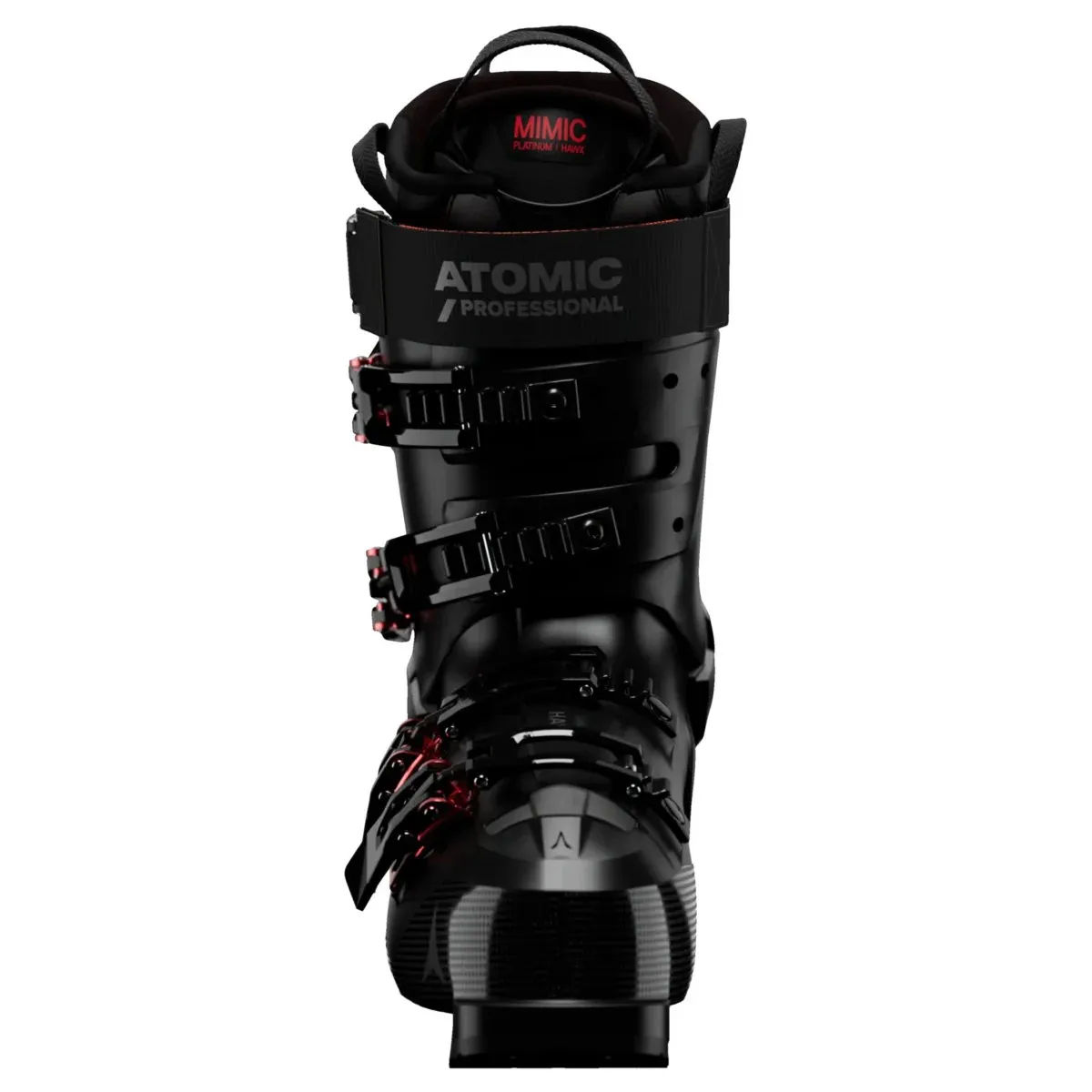 Atomic Hawx Ultra 130 S Ski Boot Black Red (Rear View)