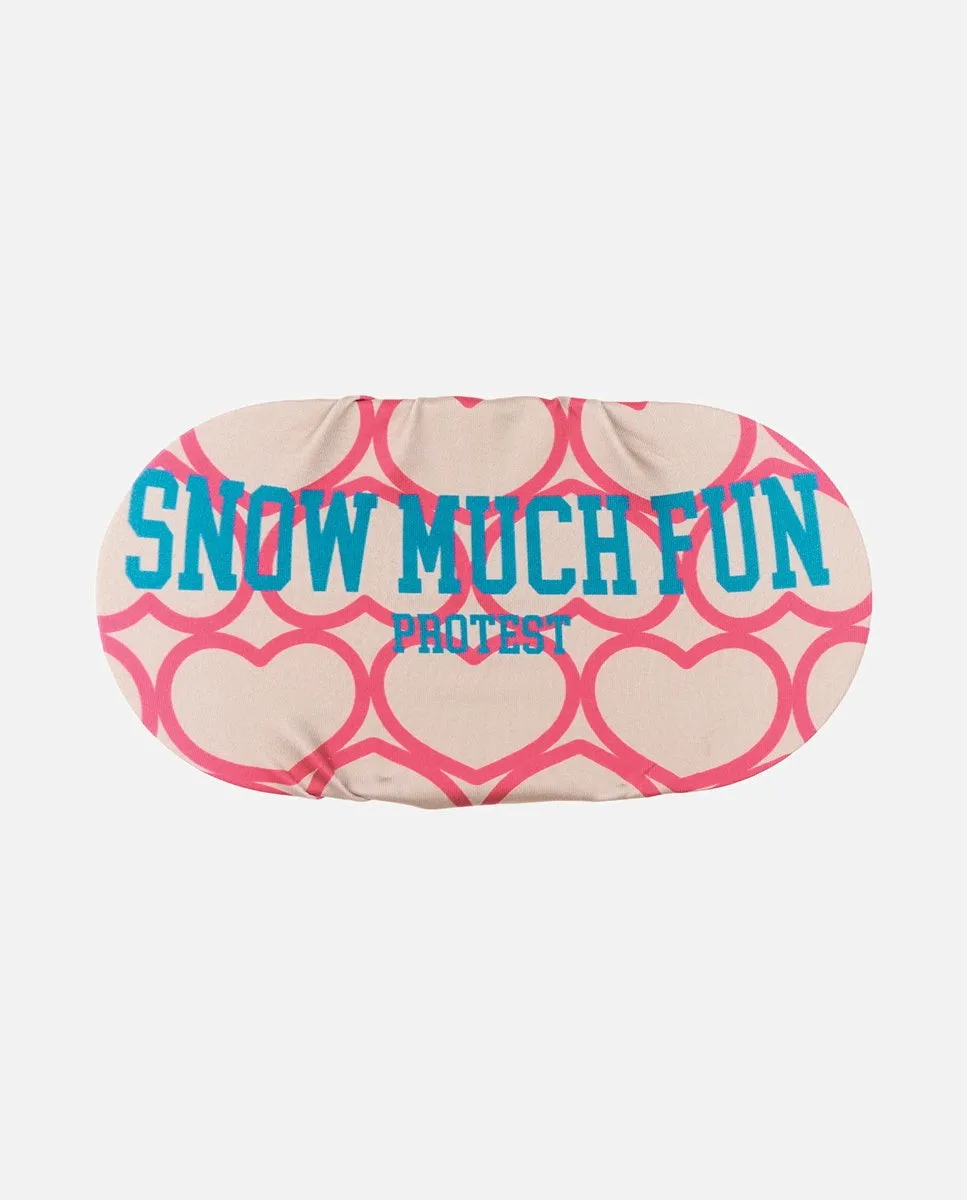 Protest PRTTaffy Goggle Protector Ski Goggle Cover Lipstick Pink