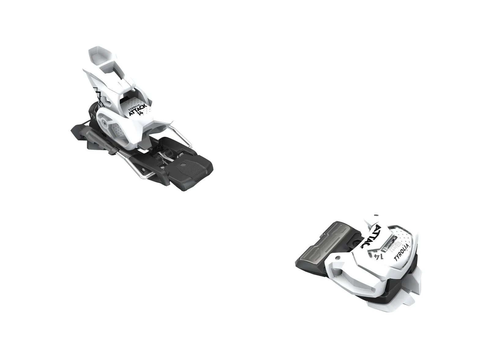 ATTACK 14 GW Matte White View 3