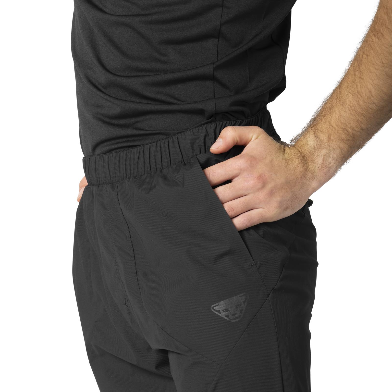Dynafit Trail Reflective Pants Herren Black Out tasche hinten