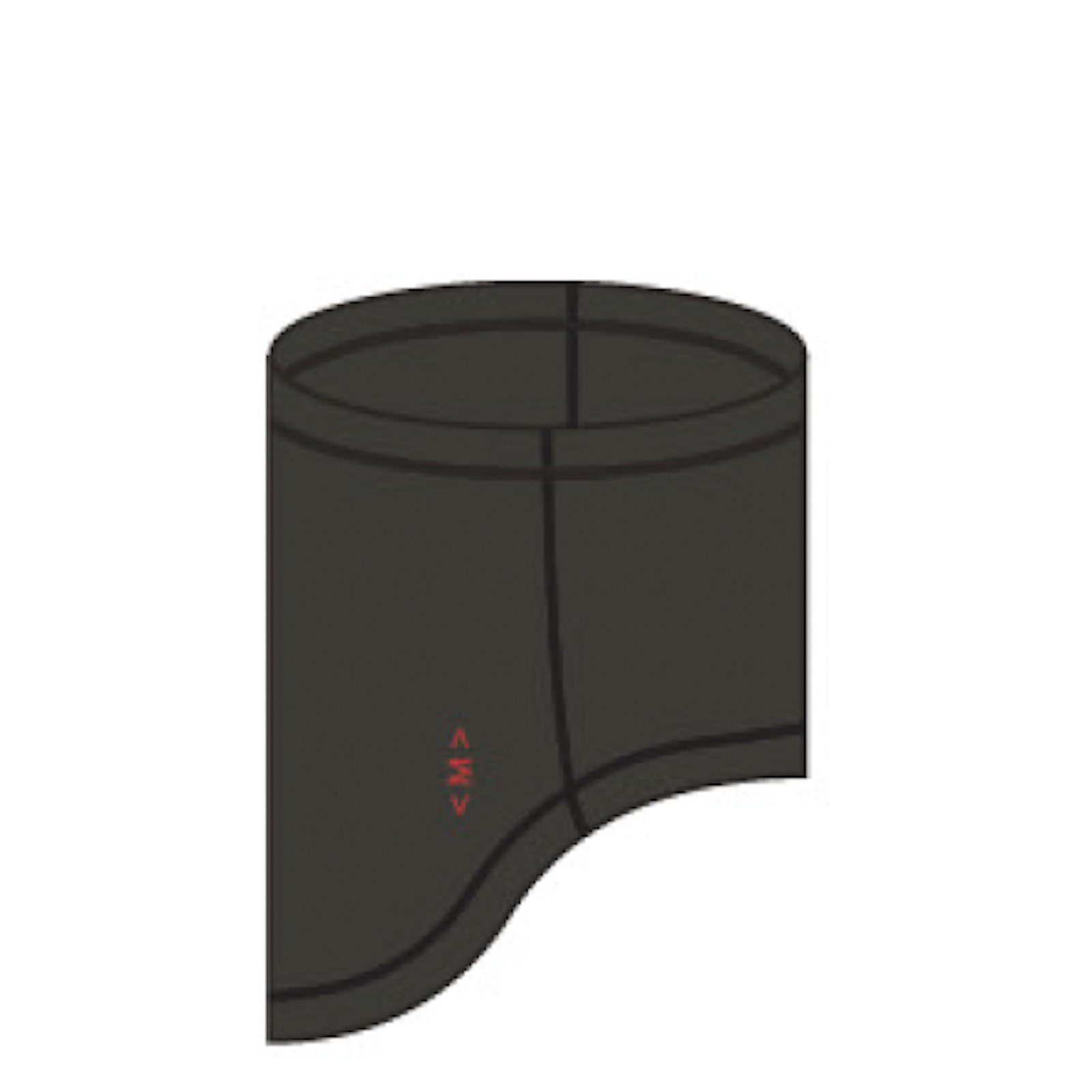 The Mountain Studio W-4 Fleece Neck Gaiter Peat