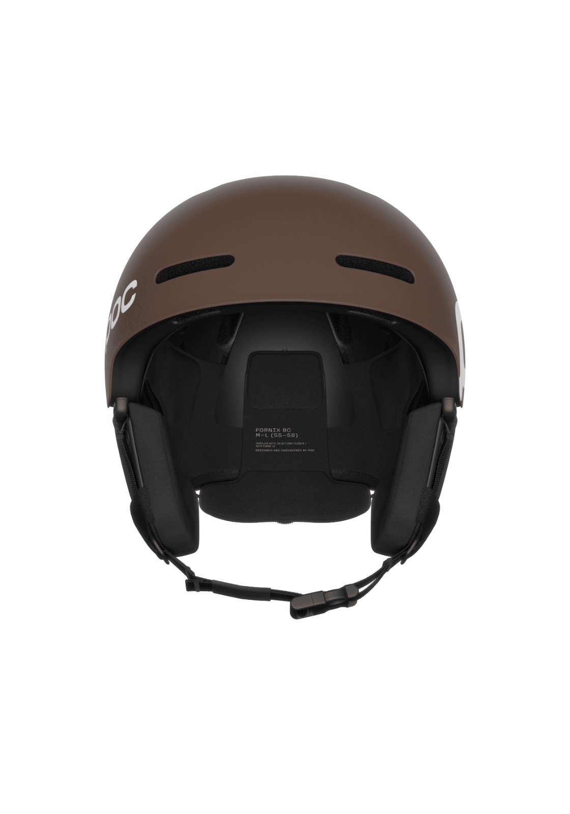 POC Fornix BC Ski Helmet, Bronzite Brown Matte