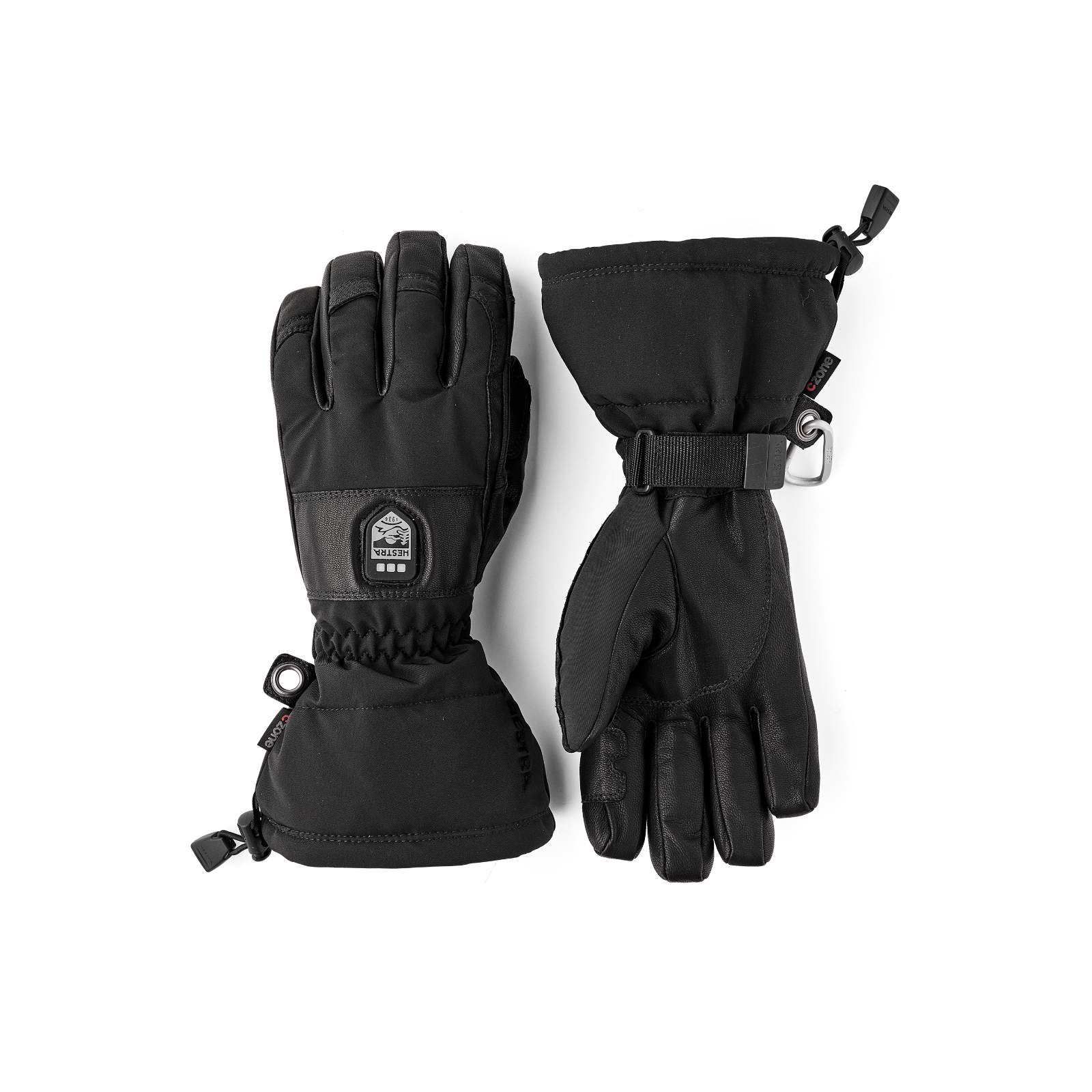 Hestra Heater Gauntlet 5-Finger Heizhandschuh Black