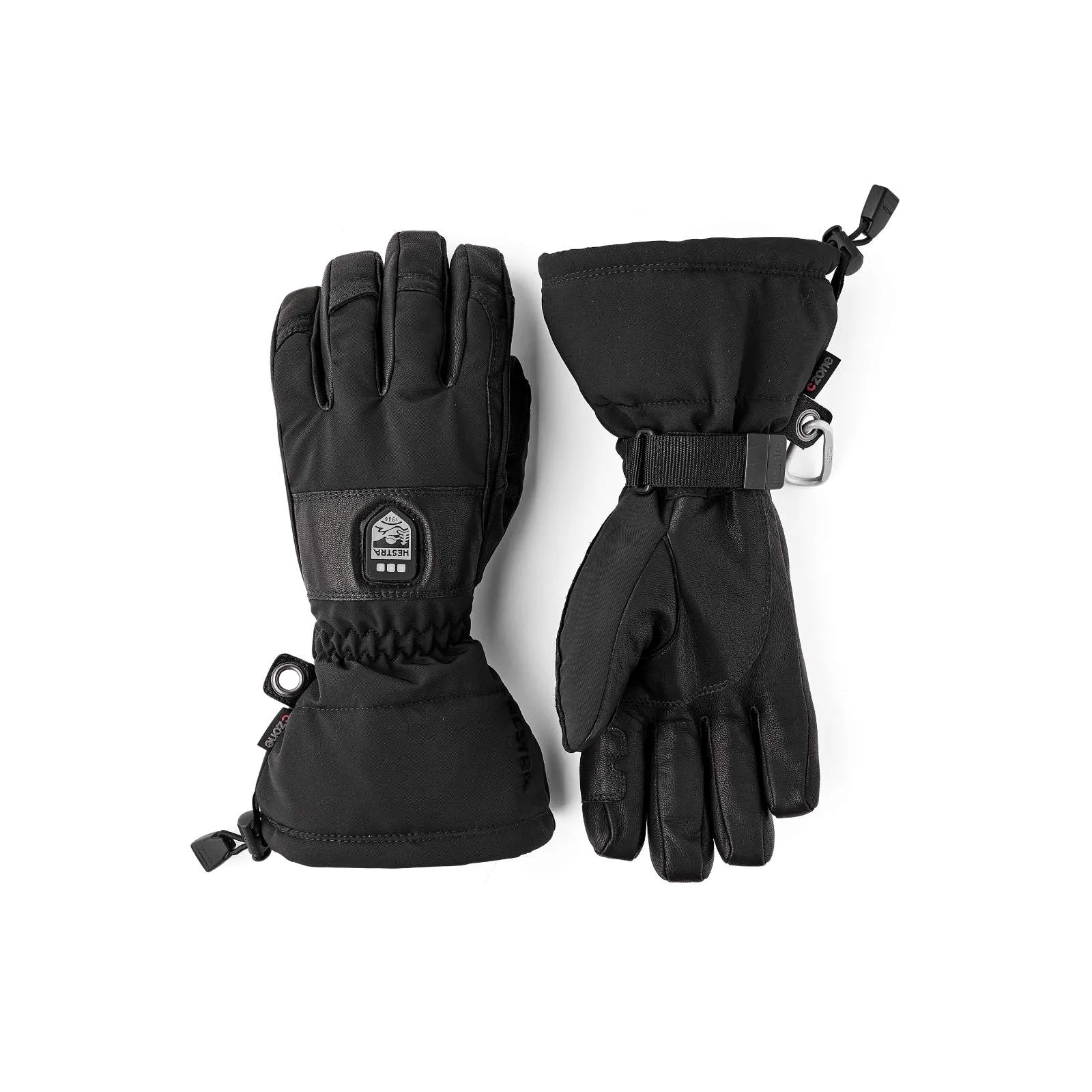 Hestra Heater Gauntlet 5-Finger Heizhandschuh Black