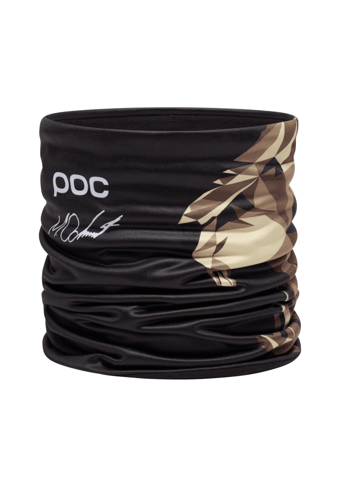 POC Neck Warmer Marco Odermatt Edition Halsschlauch Uranium Black Podium Gold