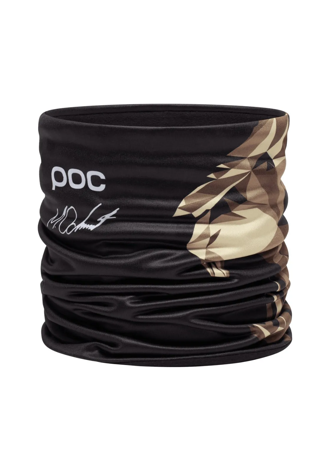 POC Neck Warmer Marco Odermatt Edition Halsschlauch Uranium Black Podium Gold