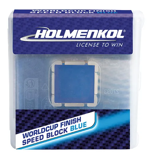 Holmenkol Worldcup Finish Speed Block Blue 10 g