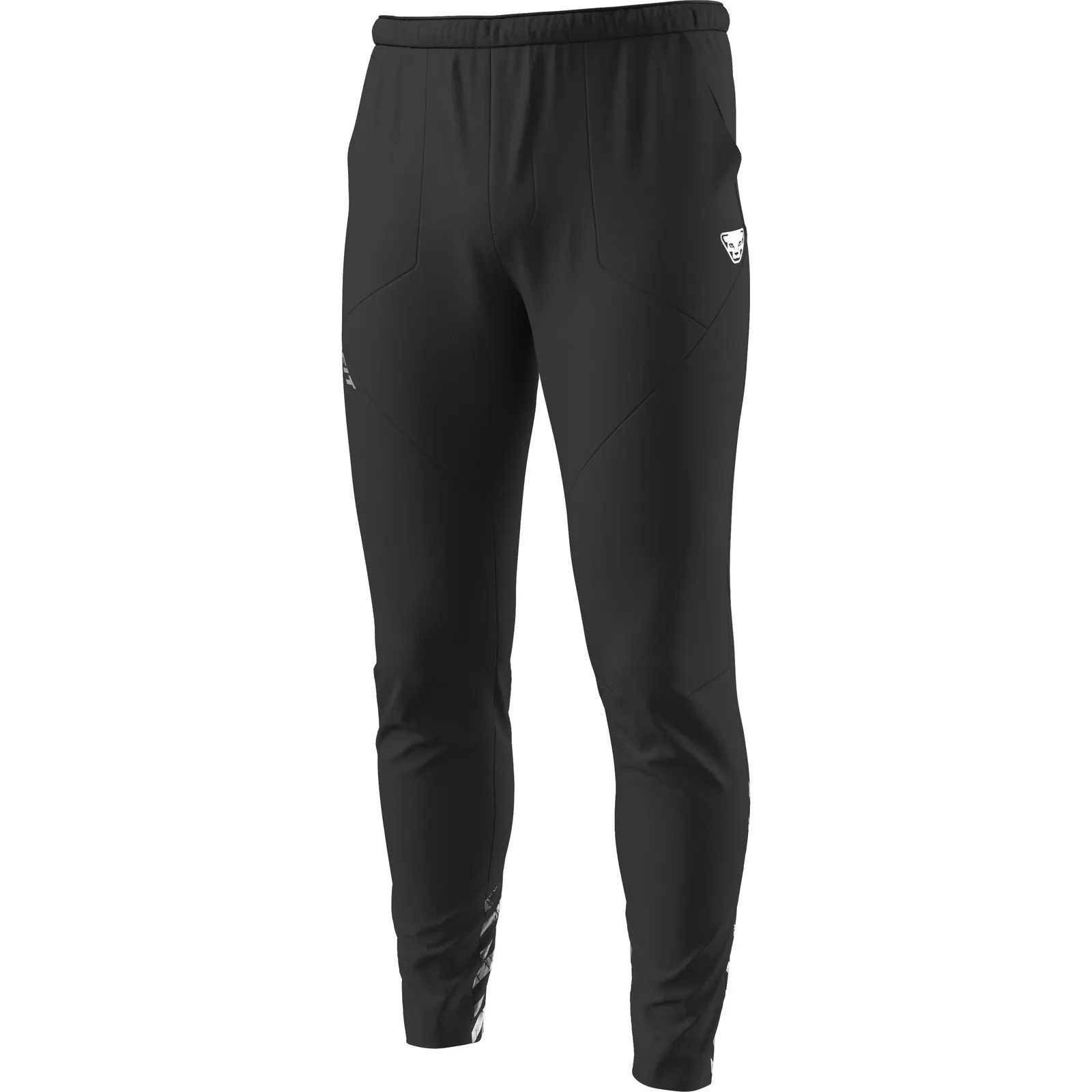 Dynafit Trail Reflective Pants Herren Black Out front