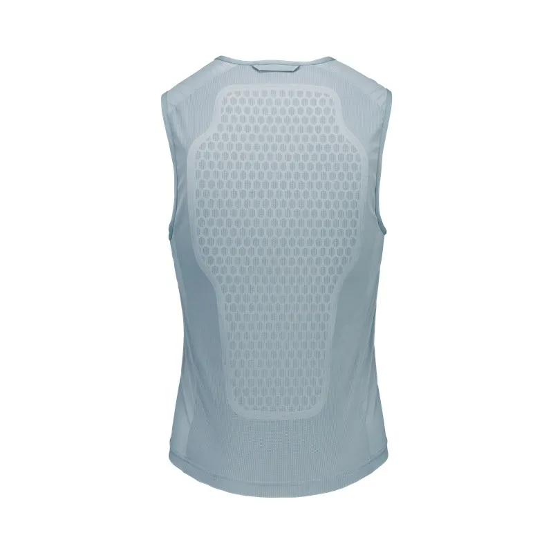 The POC VPD Air Vest in gray from behind, protector with honeycomb structure.