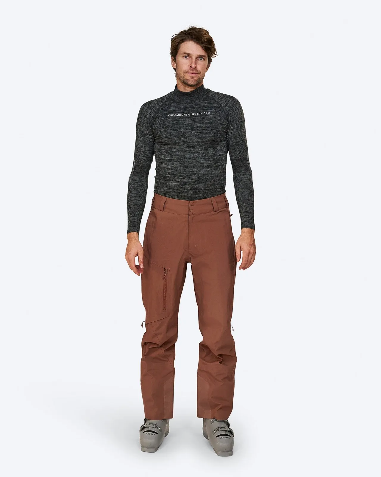 The Mountain Studio Pantalon shell Y-1 EPE GORE-TEX pour homme Smoked Paprika