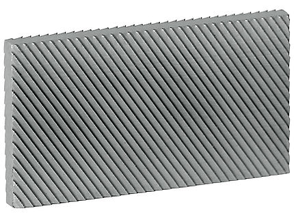 Lime grise pour tuner Lime grise rectangulaire avec encoches diagonales pour le tuner Toko Express pour affûter les carres.
