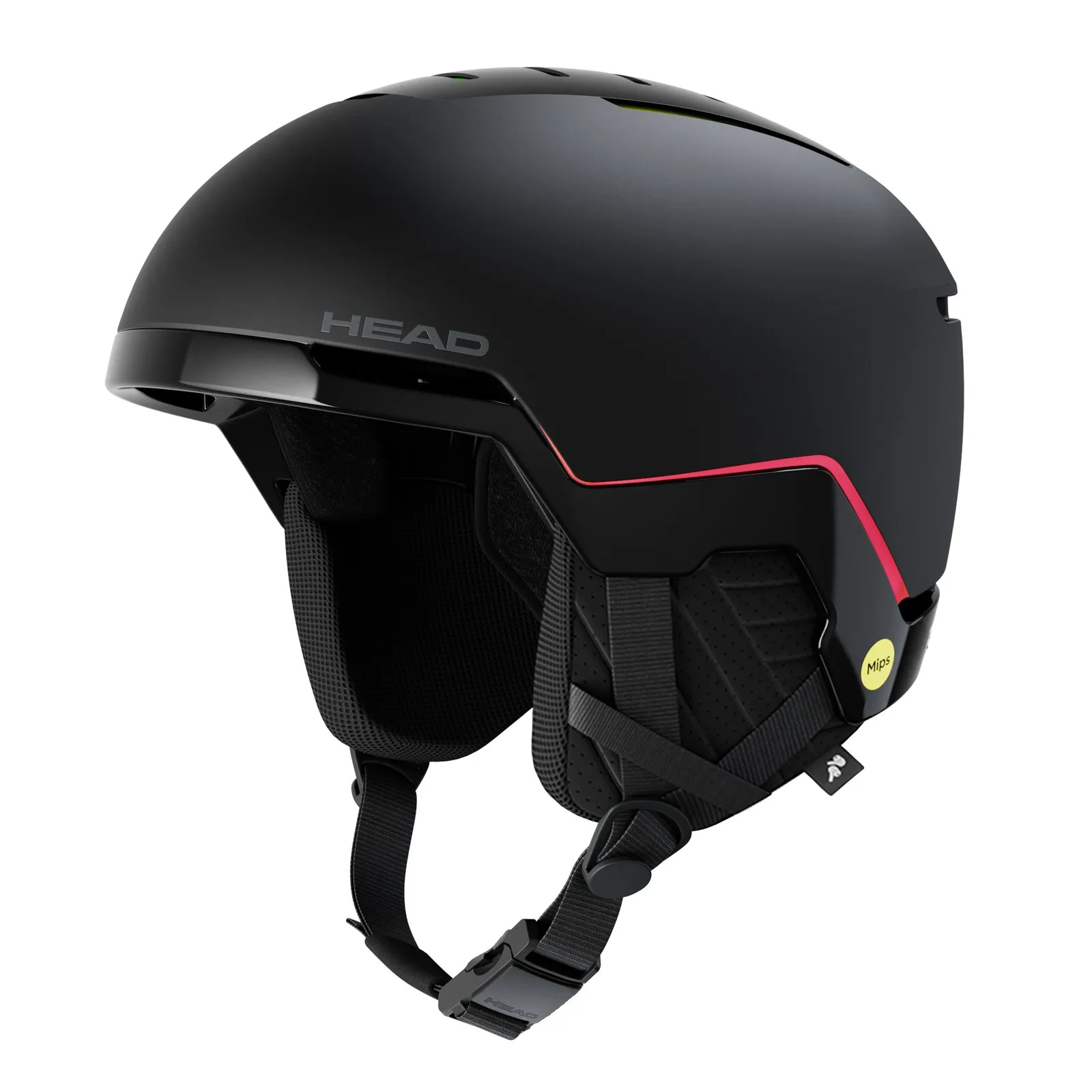 Head Faero EXP MIPS Limited Skihelm Black Neon Pink seite