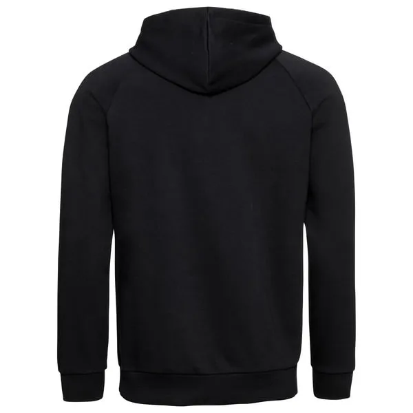 Schwarzer Head Rebels Hoodie für Herren von hinten, Kapuze und Ärmel sind gut sichtbar.