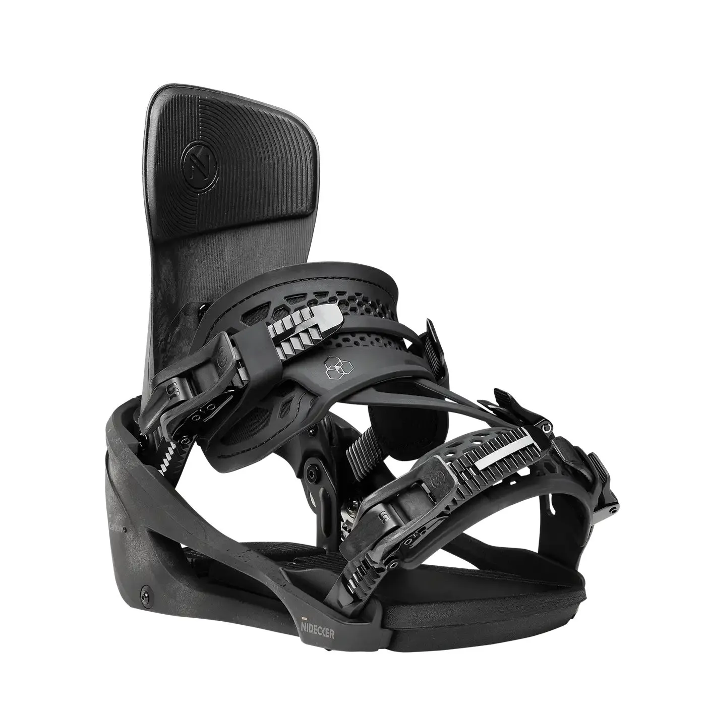 Nidecker Fixation de snowboard Carbon Supermatic Black 2