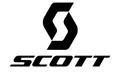Schwarzes stilisertes "S"-Symbol über dem Schriftzug "SCOTT" auf weißem Hintergrund.