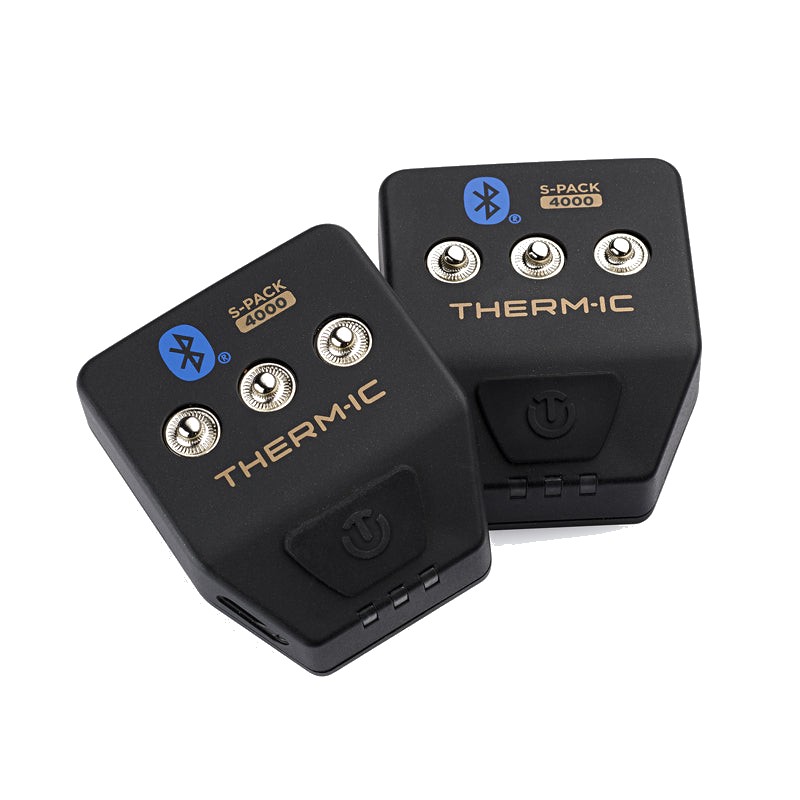 Therm-ic S-Pack 4000B Akku für Heizsocken Bluetooth 2 Stück