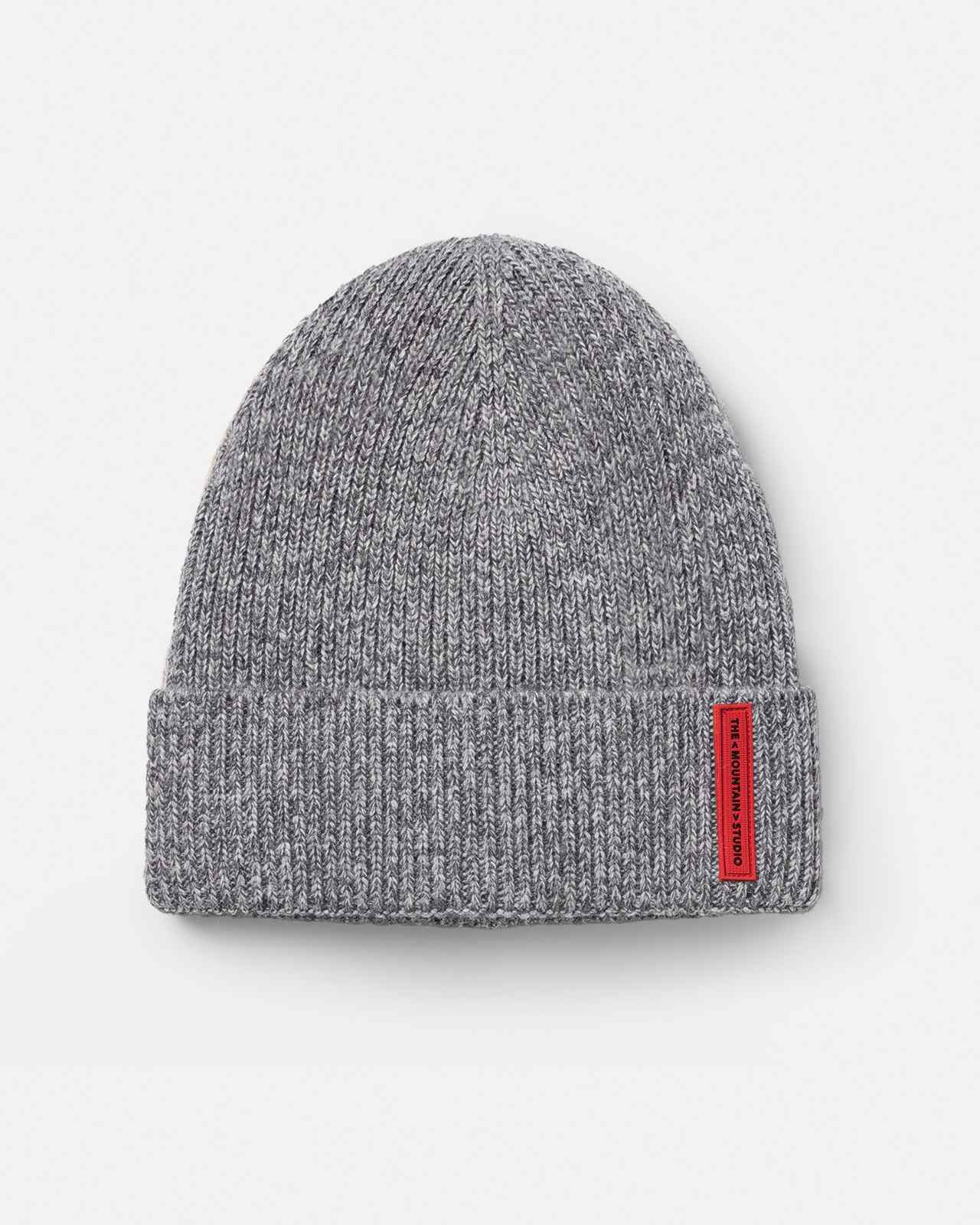 The Mountain Studio C-22 Cashmere Mix Beanie Grey Melange