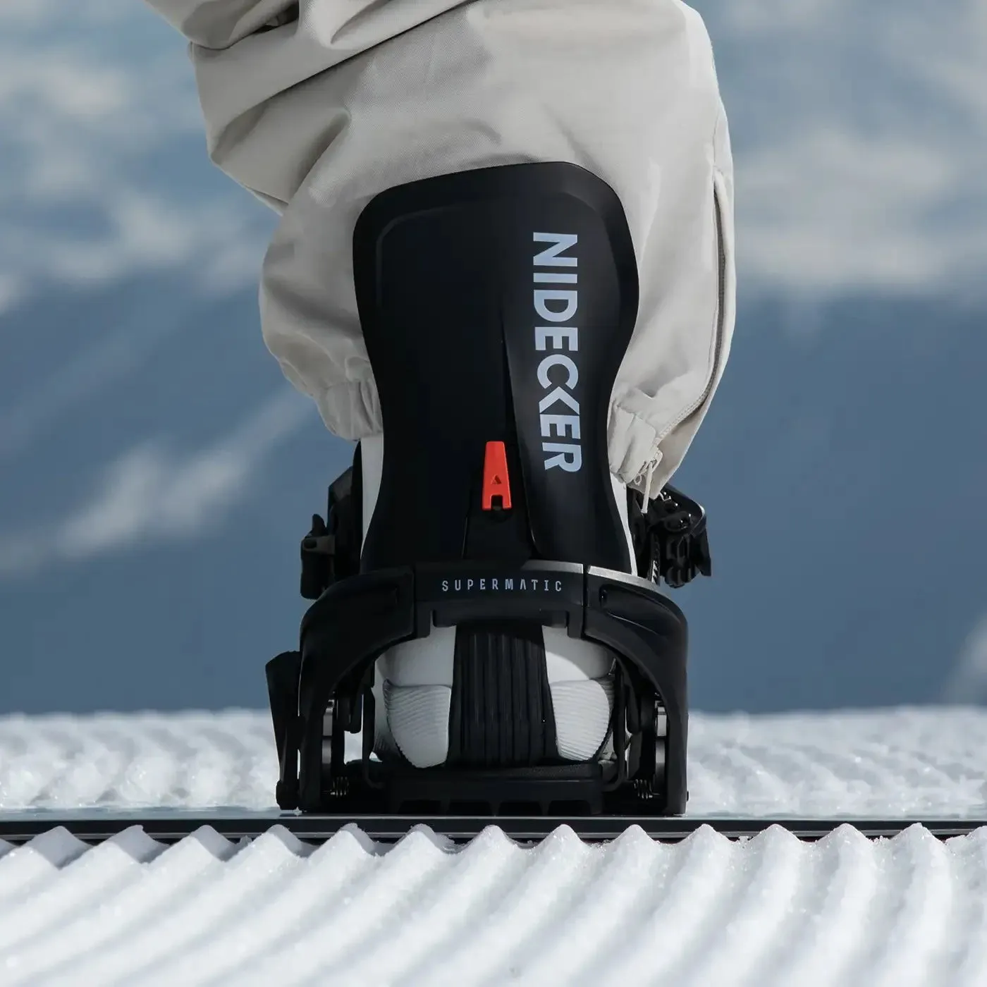 Nidecker Détails de la fixation de snowboard LT Supermatic Black
