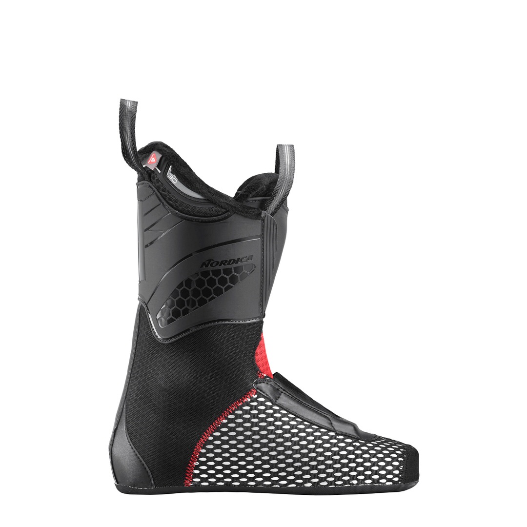 Schwarzer Innenschuh für Skischuhe Schwarzer Innenschuh für Nordica Promachine 95 W GW Skischuhe, seitliche Ansicht.