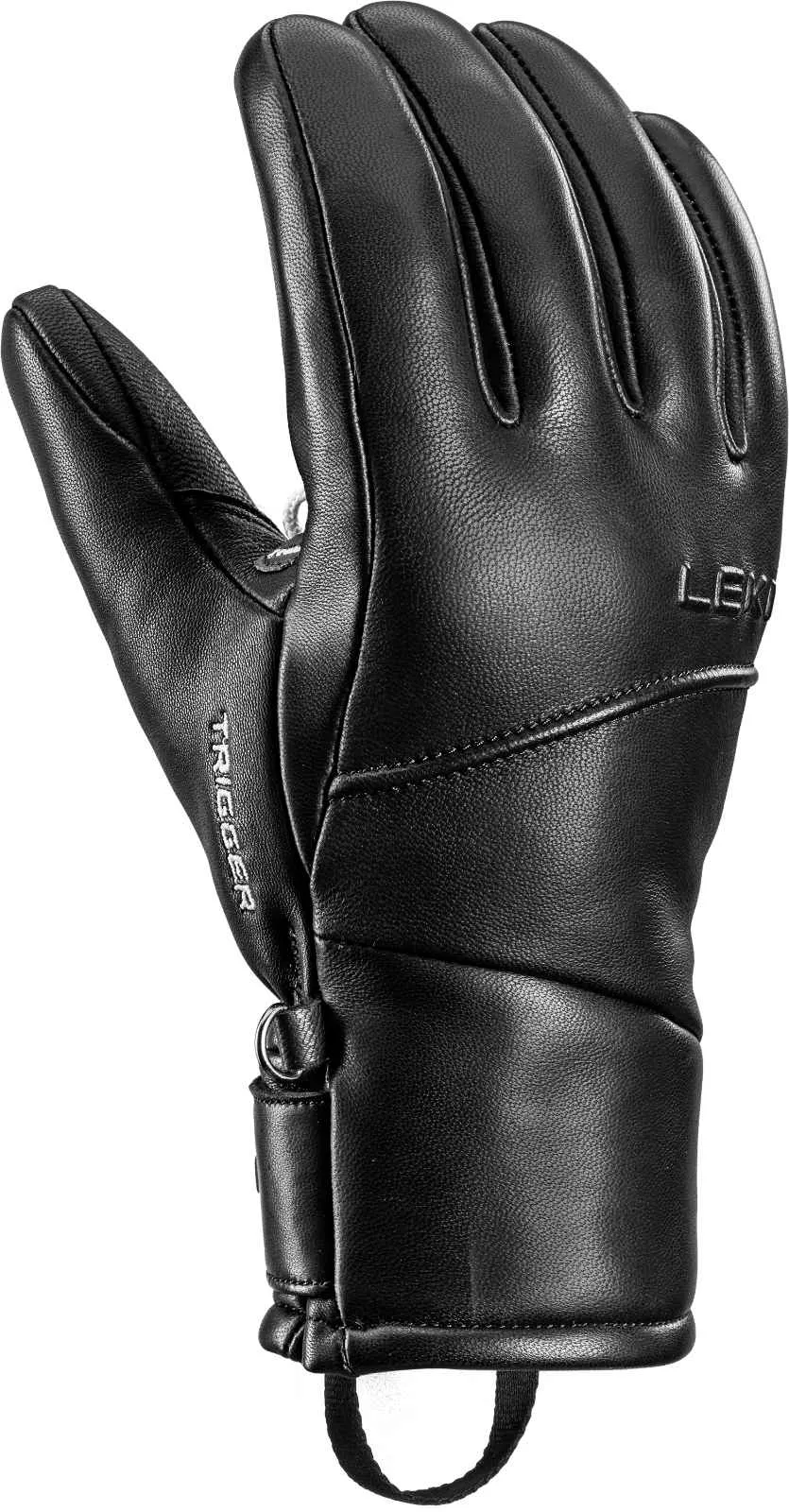 Leki Glace Prime TR Women's Ski Gloves, Black