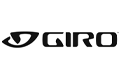 Giro Logo auf Weiß Schwarzes Giro-Logo mit stilisiertem Auge links und dem Markennamen "GIRO" rechts daneben auf weißem Hintergrund.