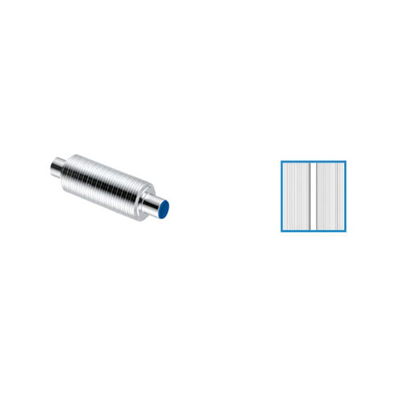 Blauer Toko Structurite Roller mit feiner Struktur und Symbol für kalte Schneetemperatur.