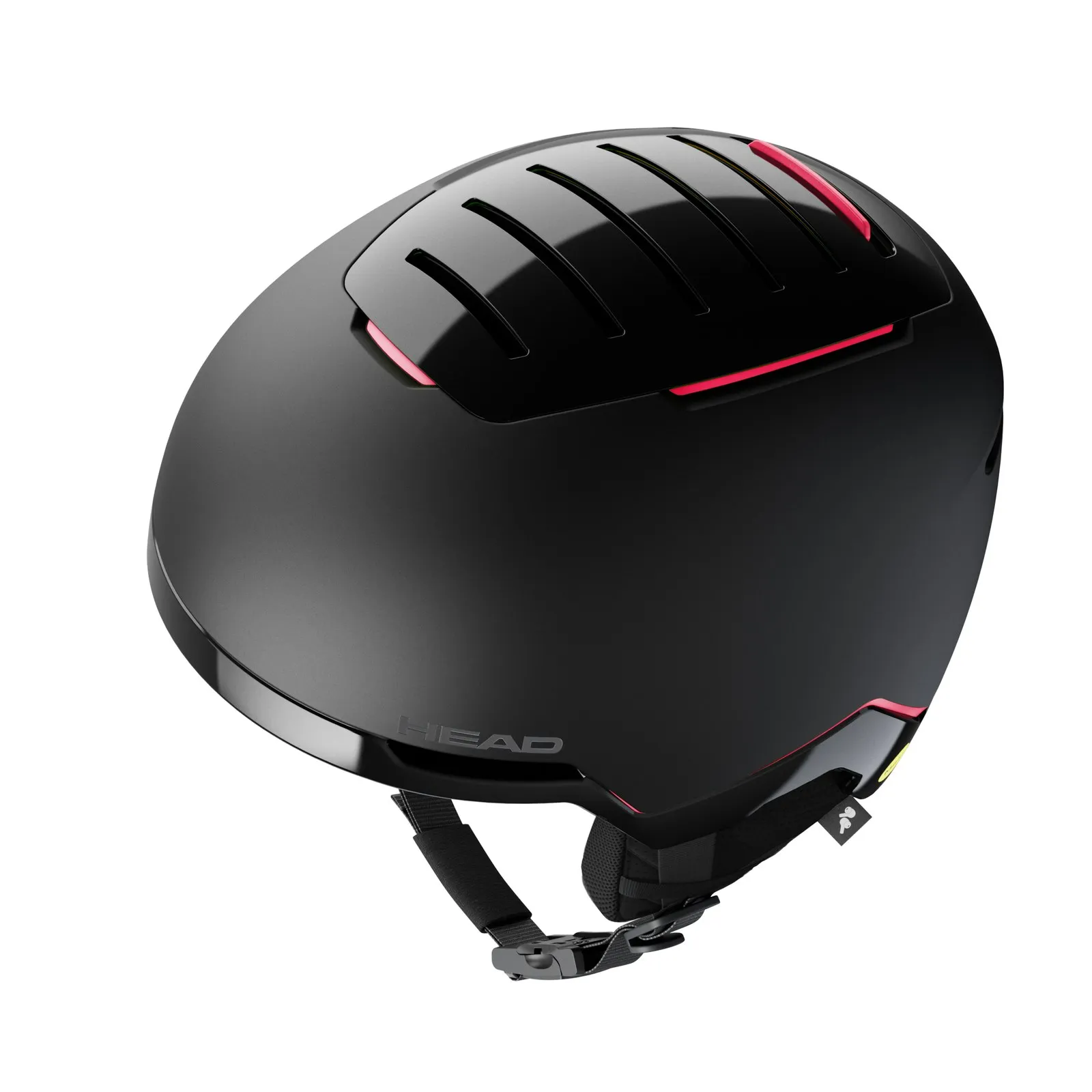 Head Faero EXP MIPS Limited Skihelm Black Neon Pink oben